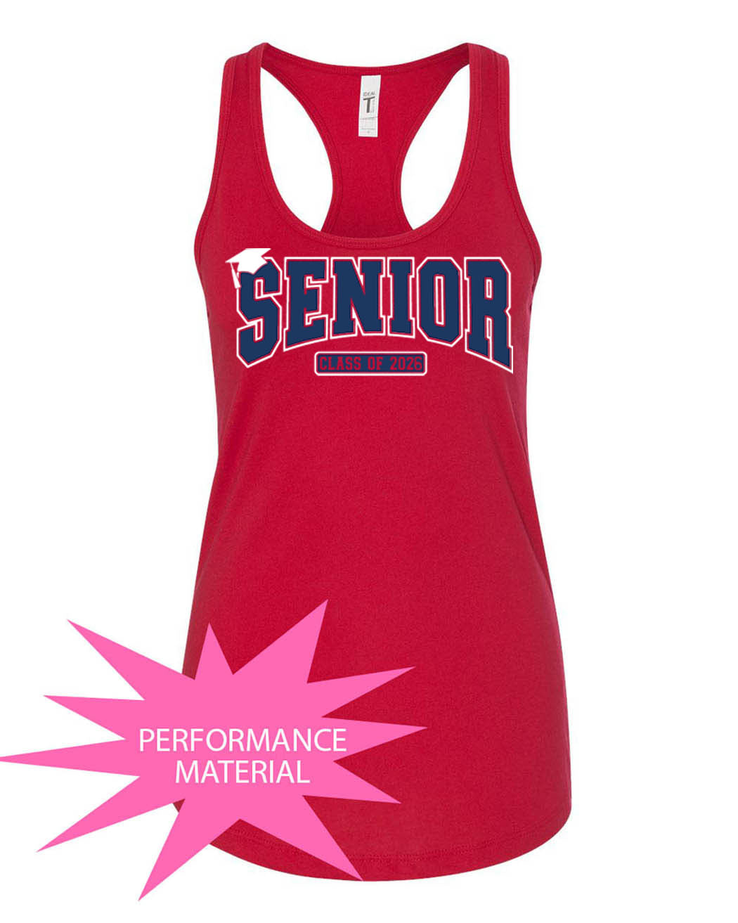 North Warren Performance Racerback Tank Top Design 26