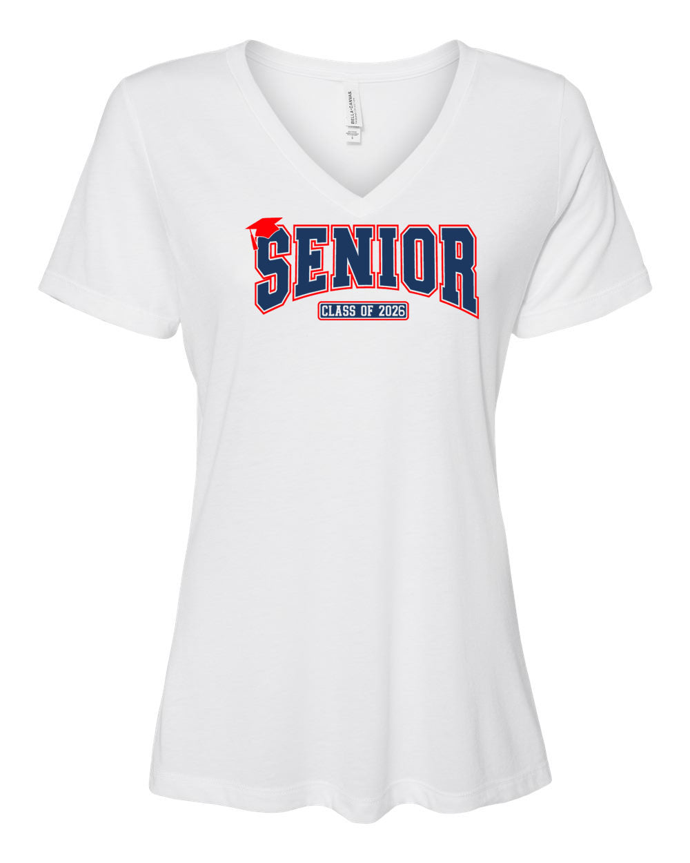 North Warren V-neck T-Shirt Design 26