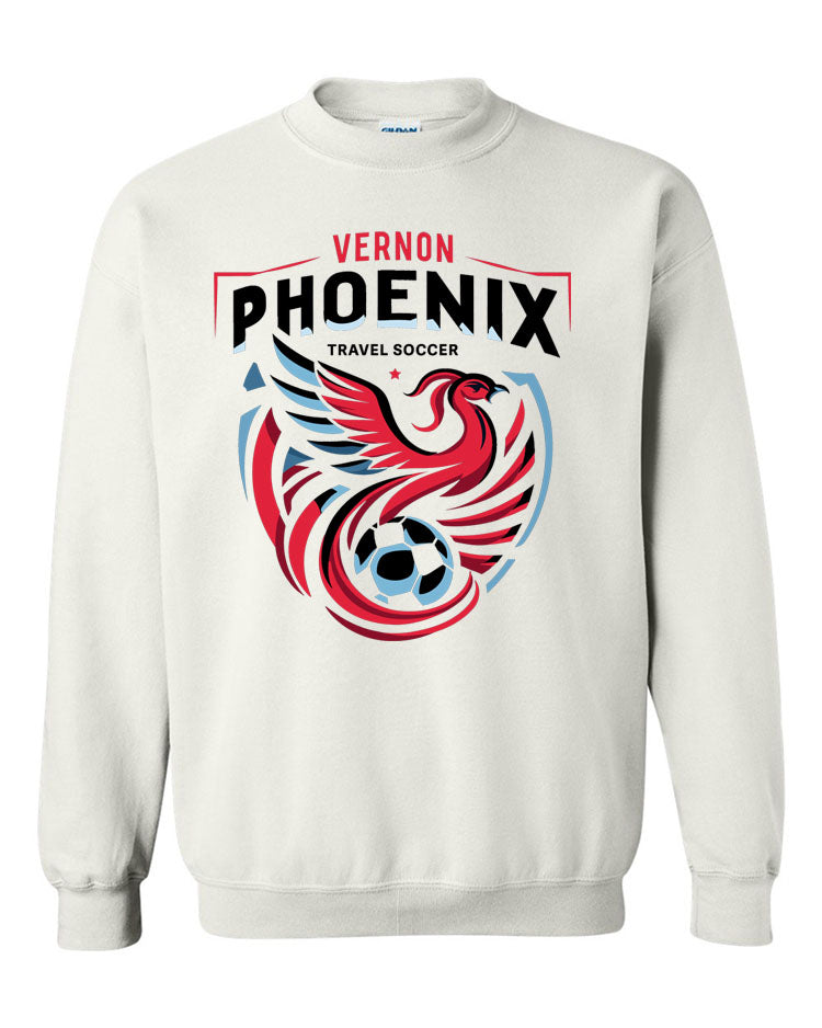 Phoenix Soccer Design 1 non hooded sweatshirt