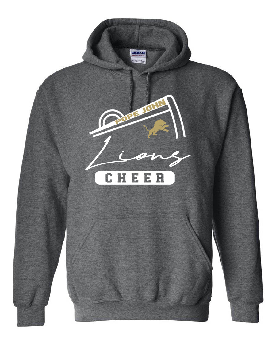 Pope John Cheer Hooded Sweatshirt Design 11