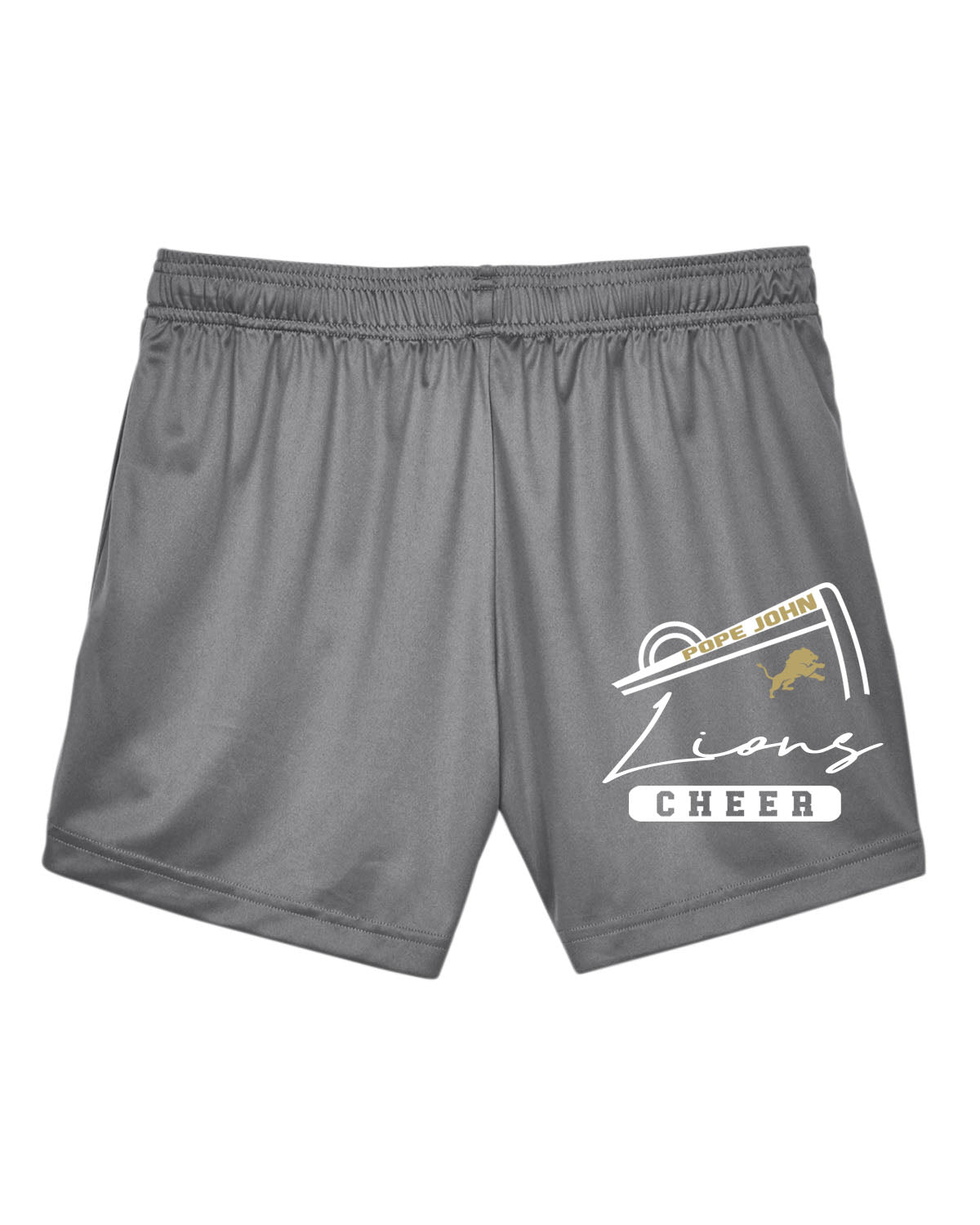 Pope John Cheer Ladies Performance Shorts Design 11