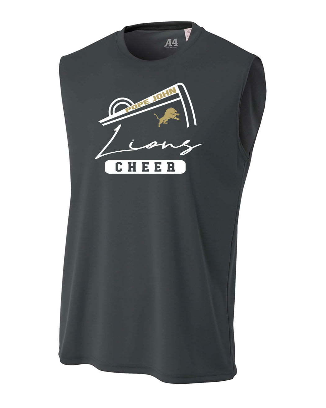 Pope John Cheer Men's Performance Tank Top Design 11