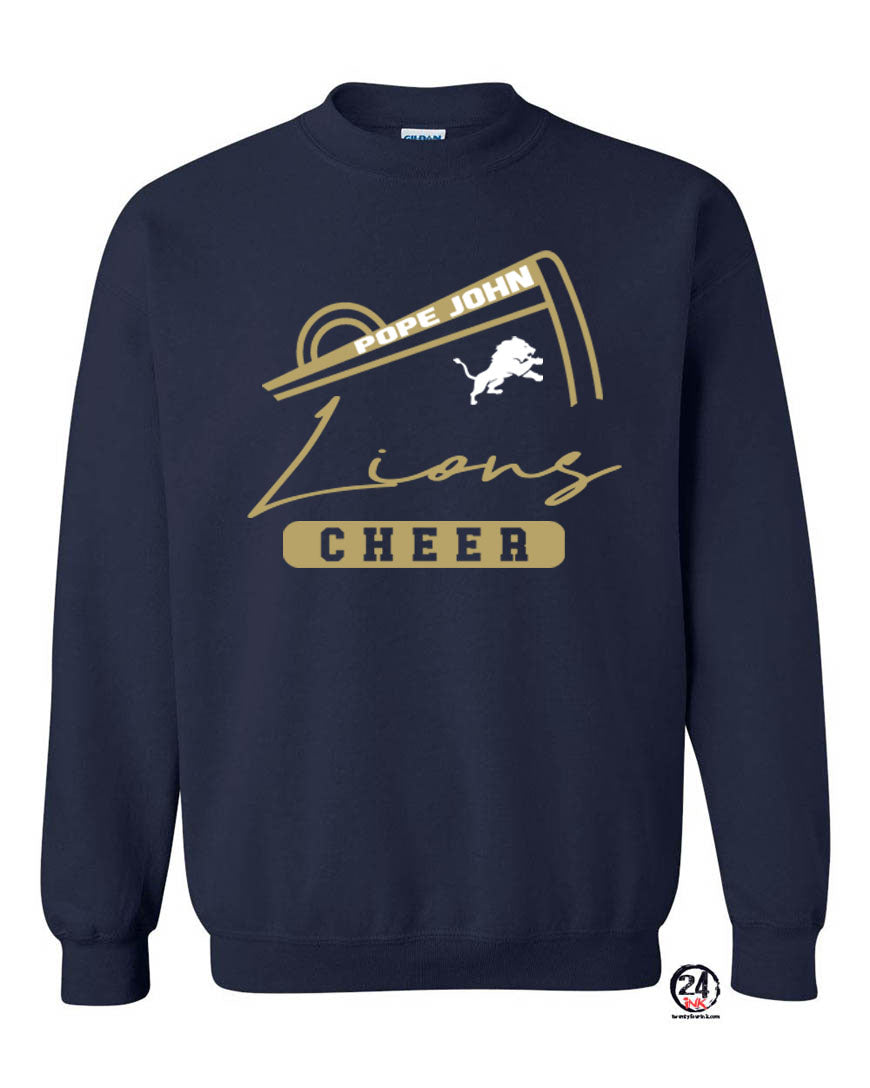 Pope John Cheer non hooded sweatshirt Design 11