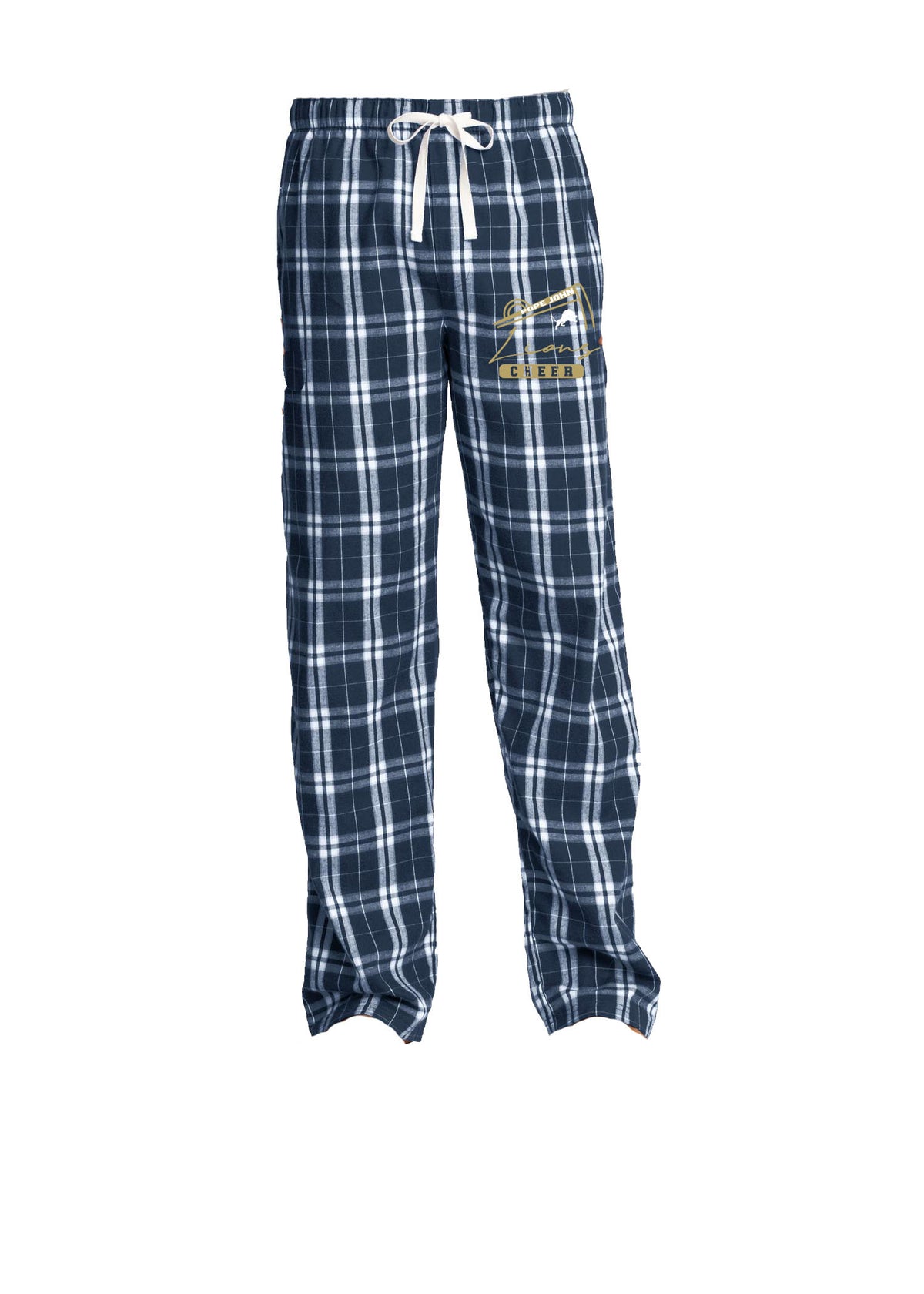 Pope John Cheer Flannel PJ Sweatpants Design 11