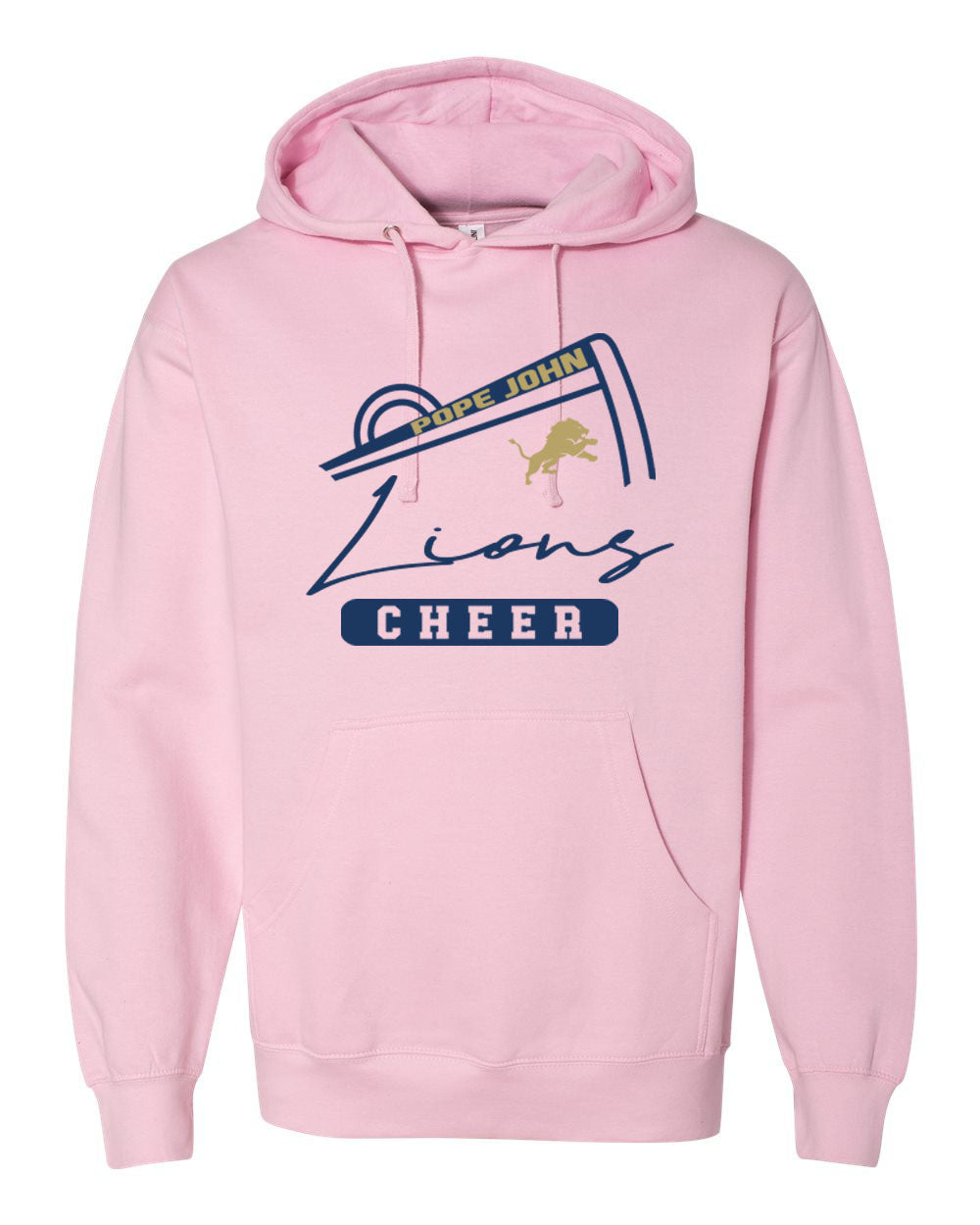 Pope John Cheer Hooded Sweatshirt Design 11