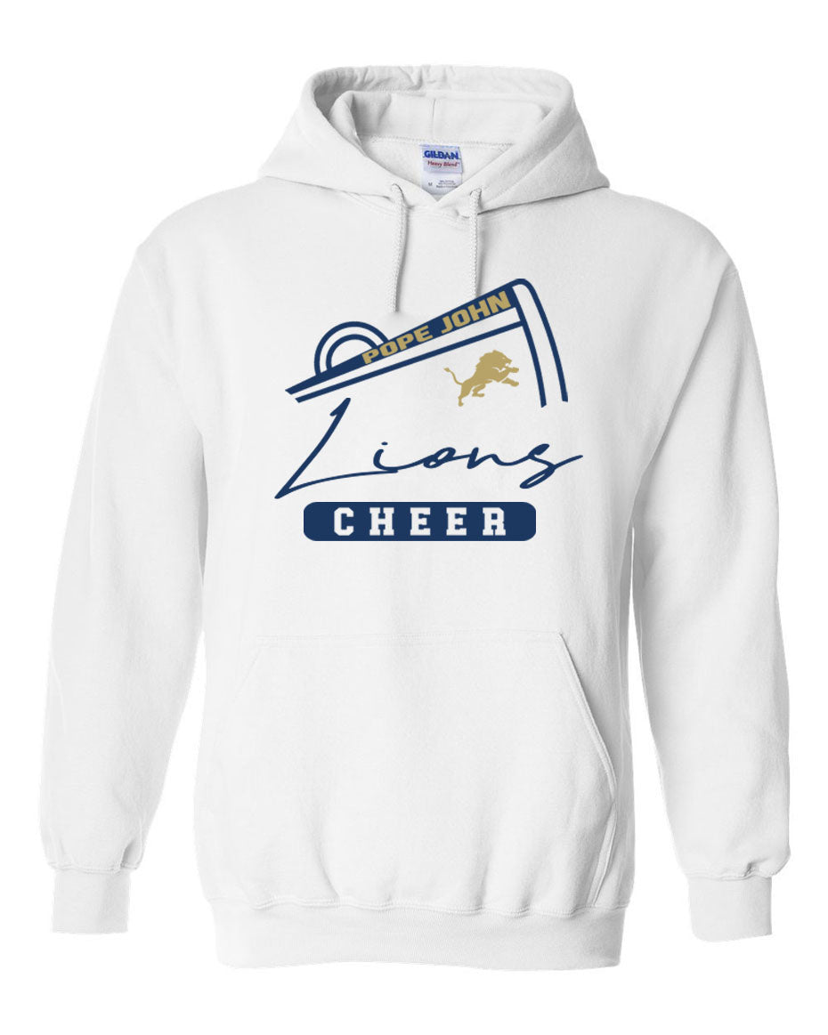 Pope John Cheer Hooded Sweatshirt Design 11