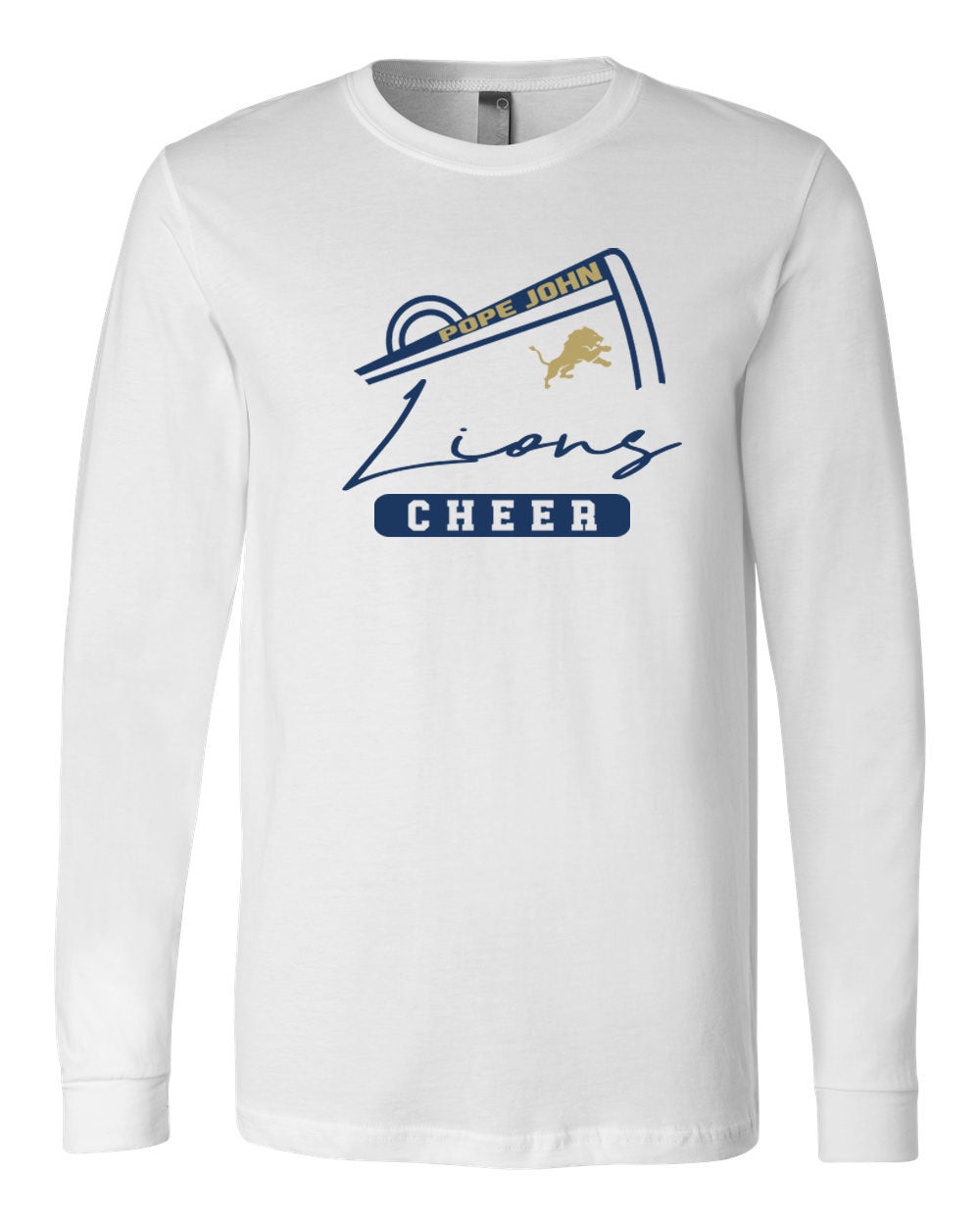 Pope John Cheer Long Sleeve Shirt Design 11