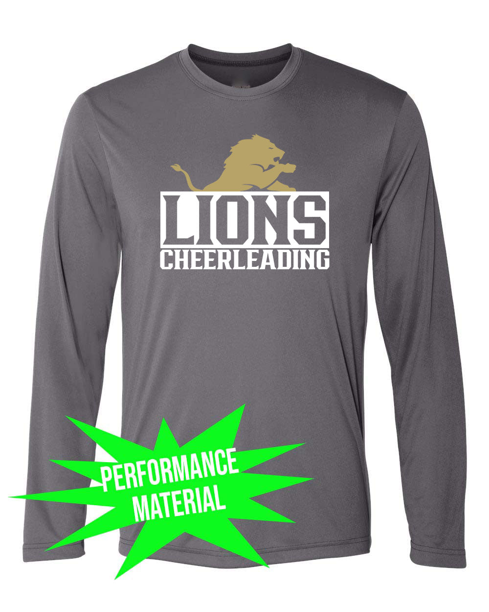 Pope John Cheer Performance Material Design 2 Long Sleeve Shirt