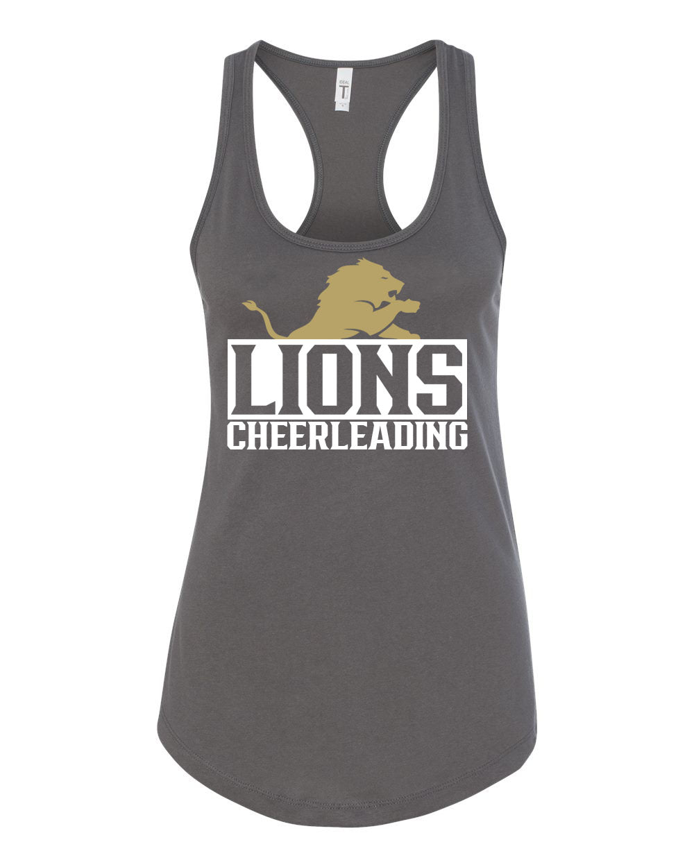 Pope John Cheer Design 2 Racerback Tank Top