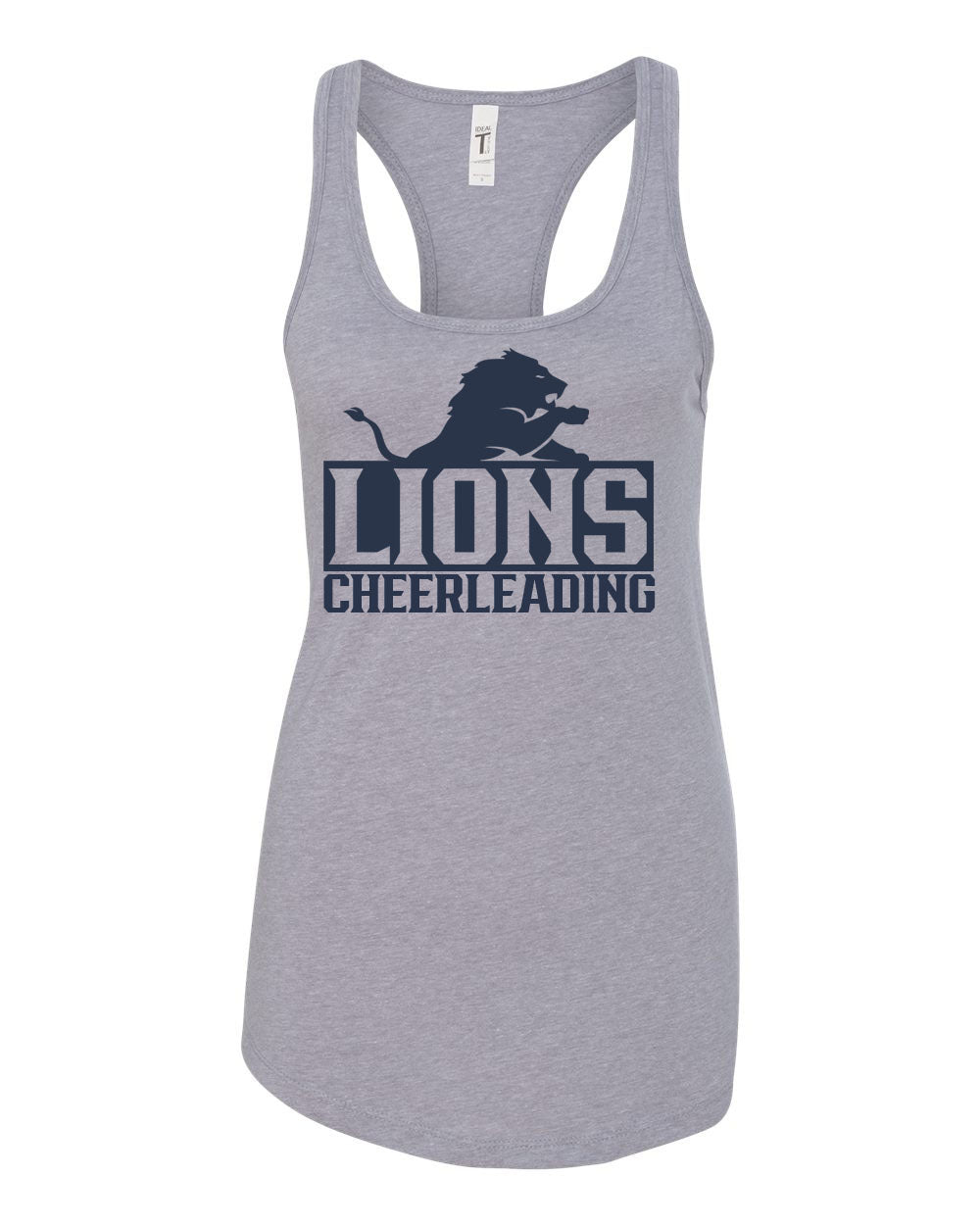 Pope John Cheer Design 2 Racerback Tank Top