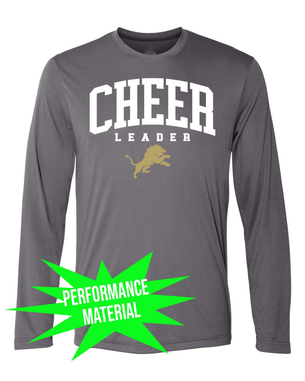 Pope John Cheer Performance Material Design 3 Long Sleeve Shirt