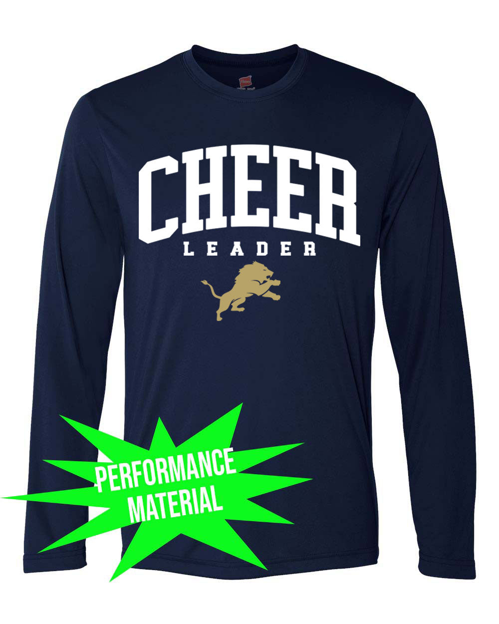Pope John Cheer Performance Material Design 3 Long Sleeve Shirt
