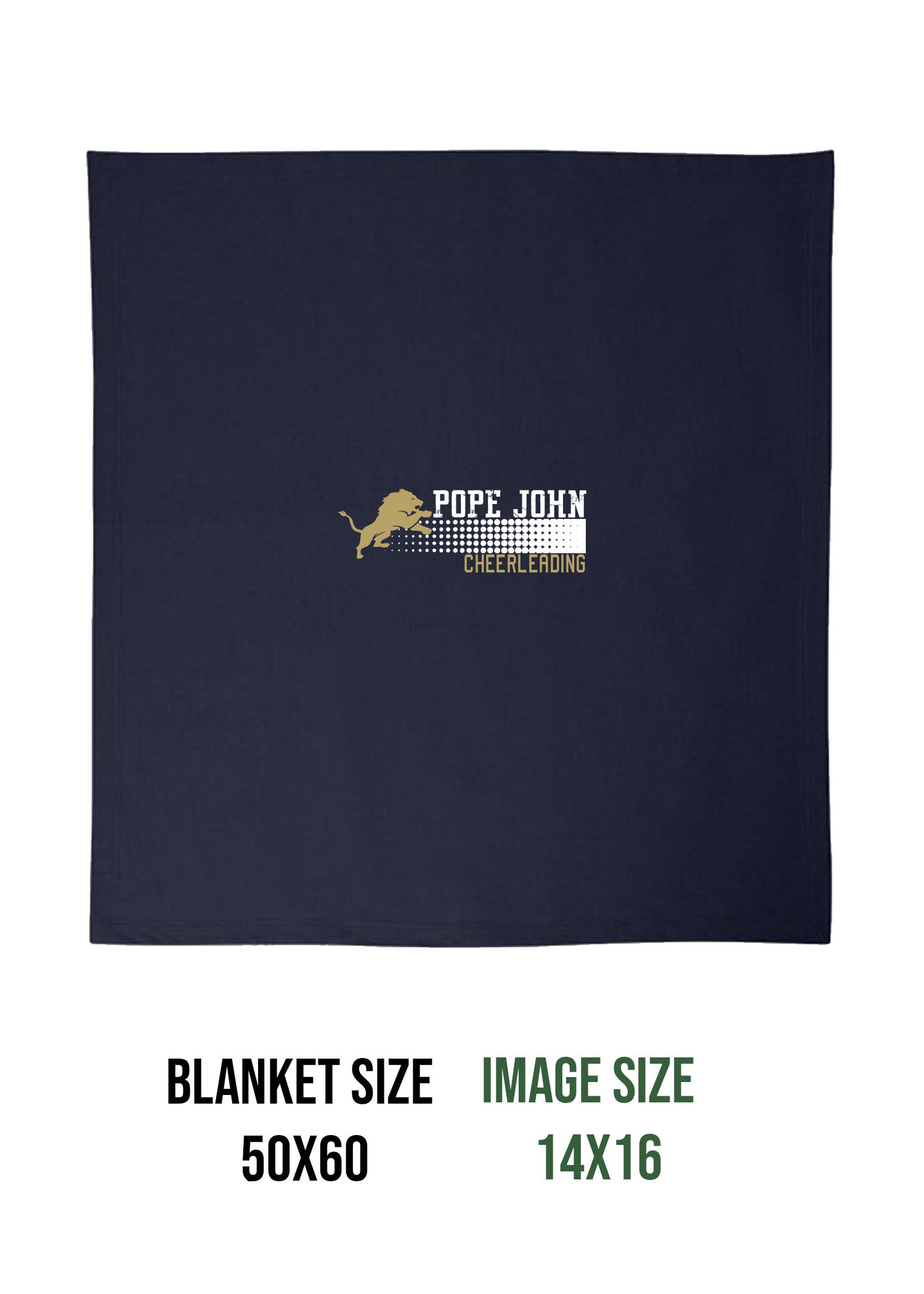 Pope John Cheer Design 4 Blanket