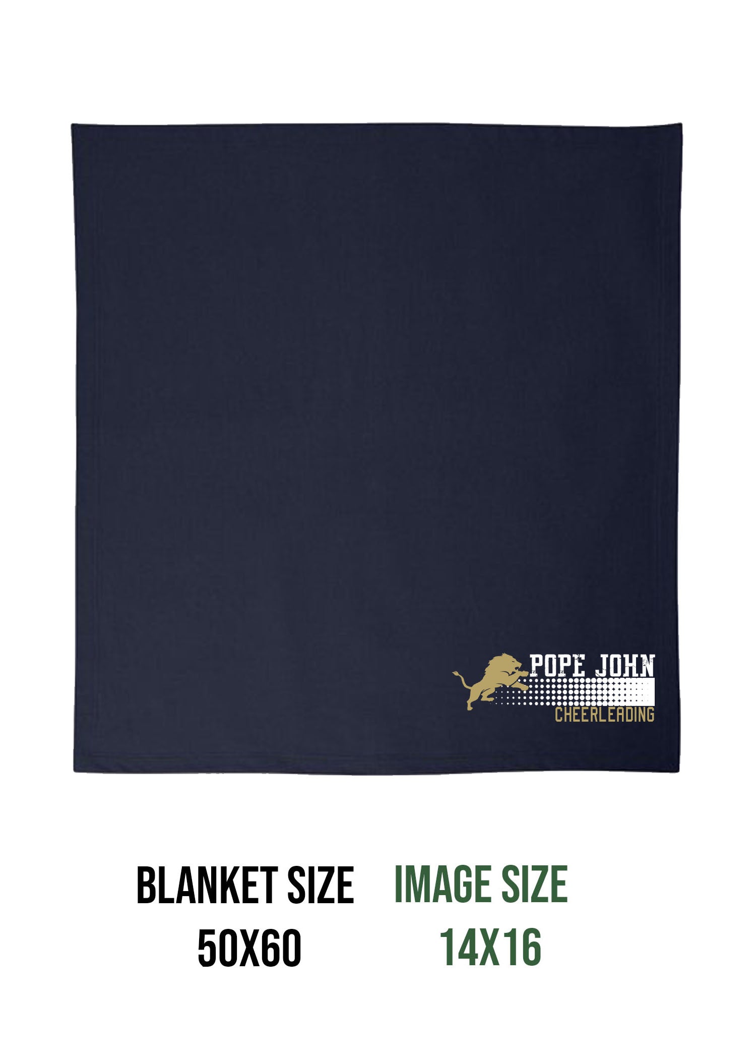 Pope John Cheer Design 4 Blanket