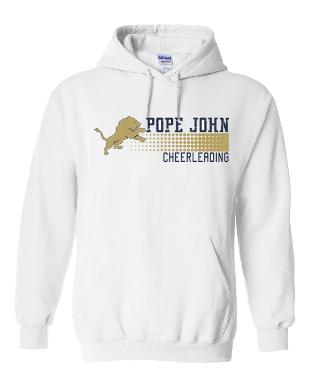 Pope John Cheer Design 4 Hooded Sweatshirt