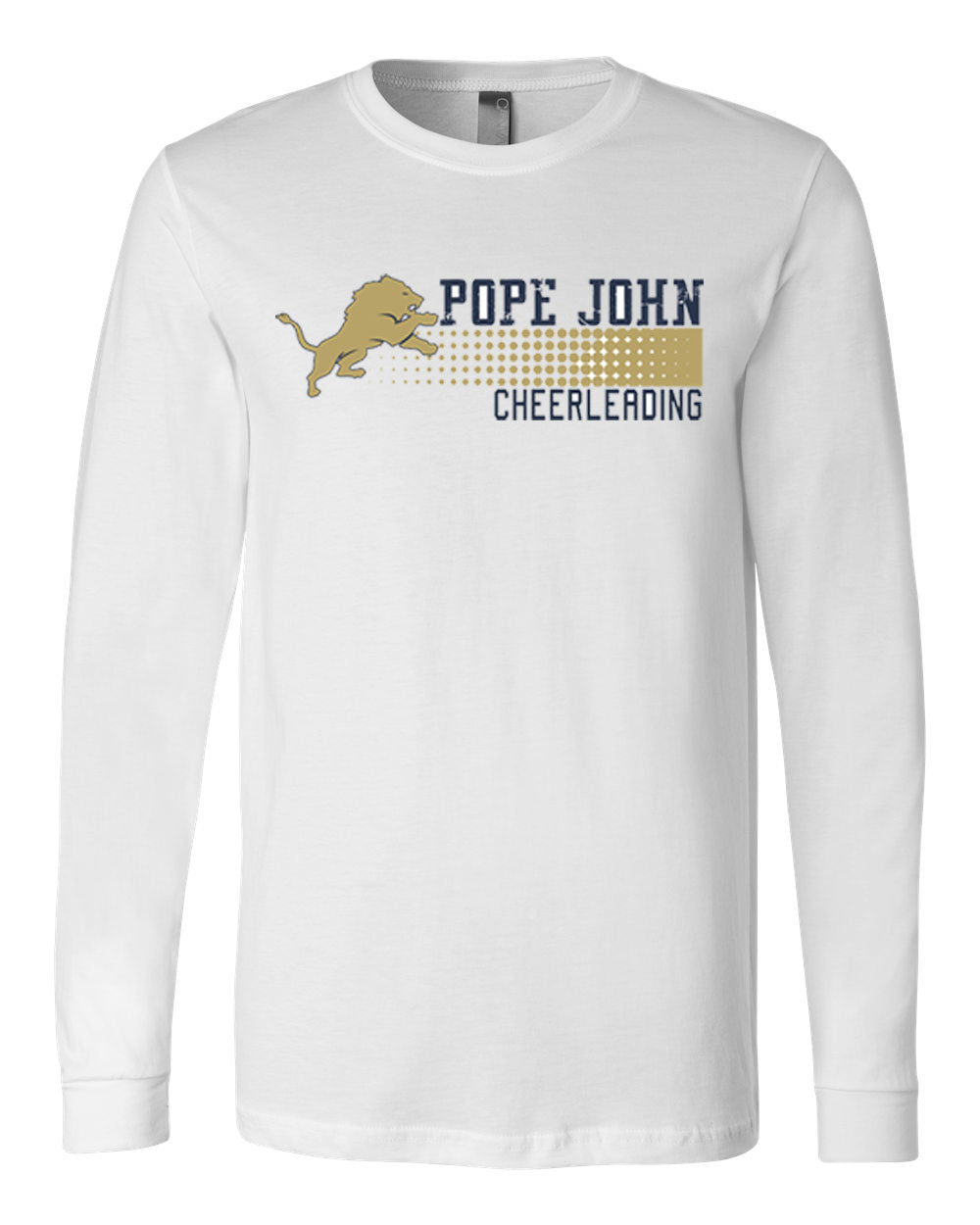 Pope John Cheer Design 4 Long Sleeve Shirt