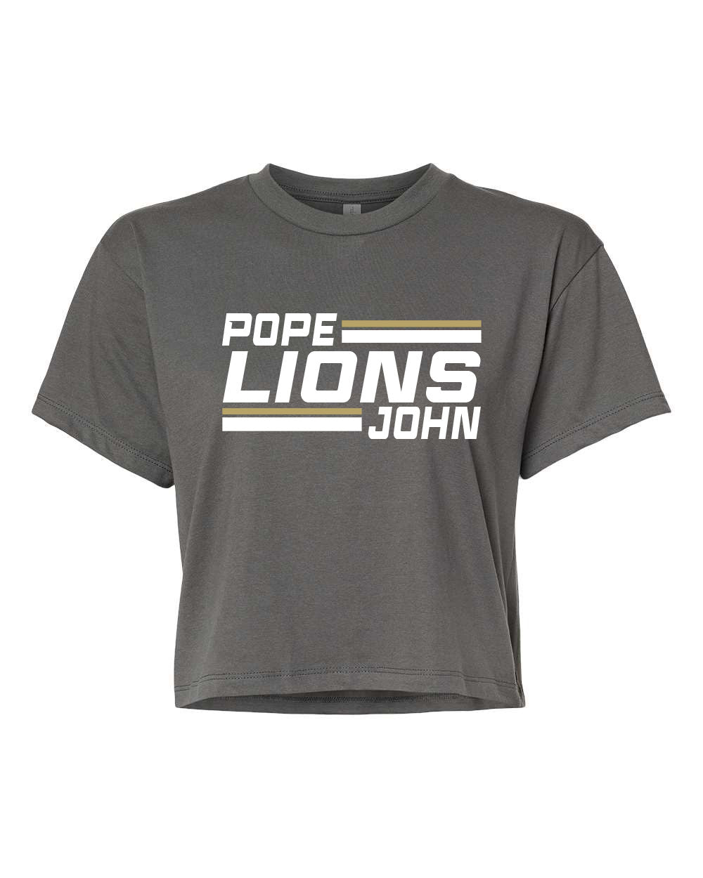 Pope John Cheer Design 5 Crop Top