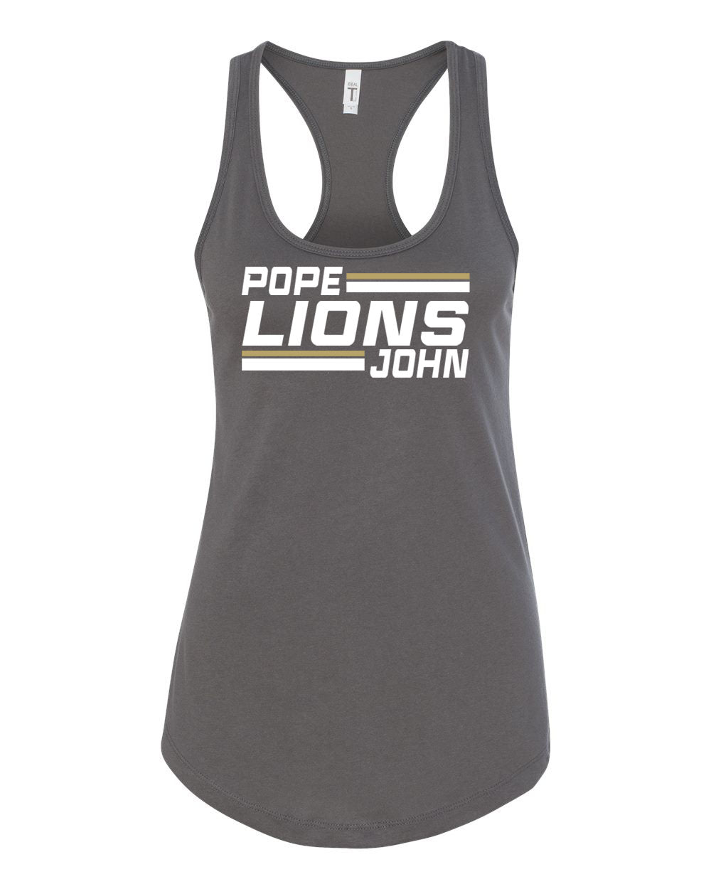 Pope John Cheer Racerback Design 5 Tank Top