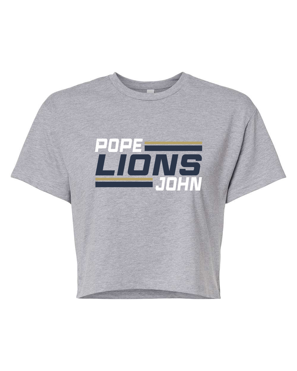 Pope John Cheer Design 5 Crop Top