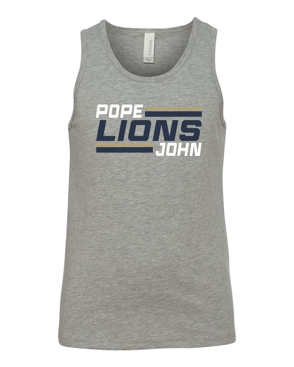 Pope John Cheer design 5 Muscle Tank Top