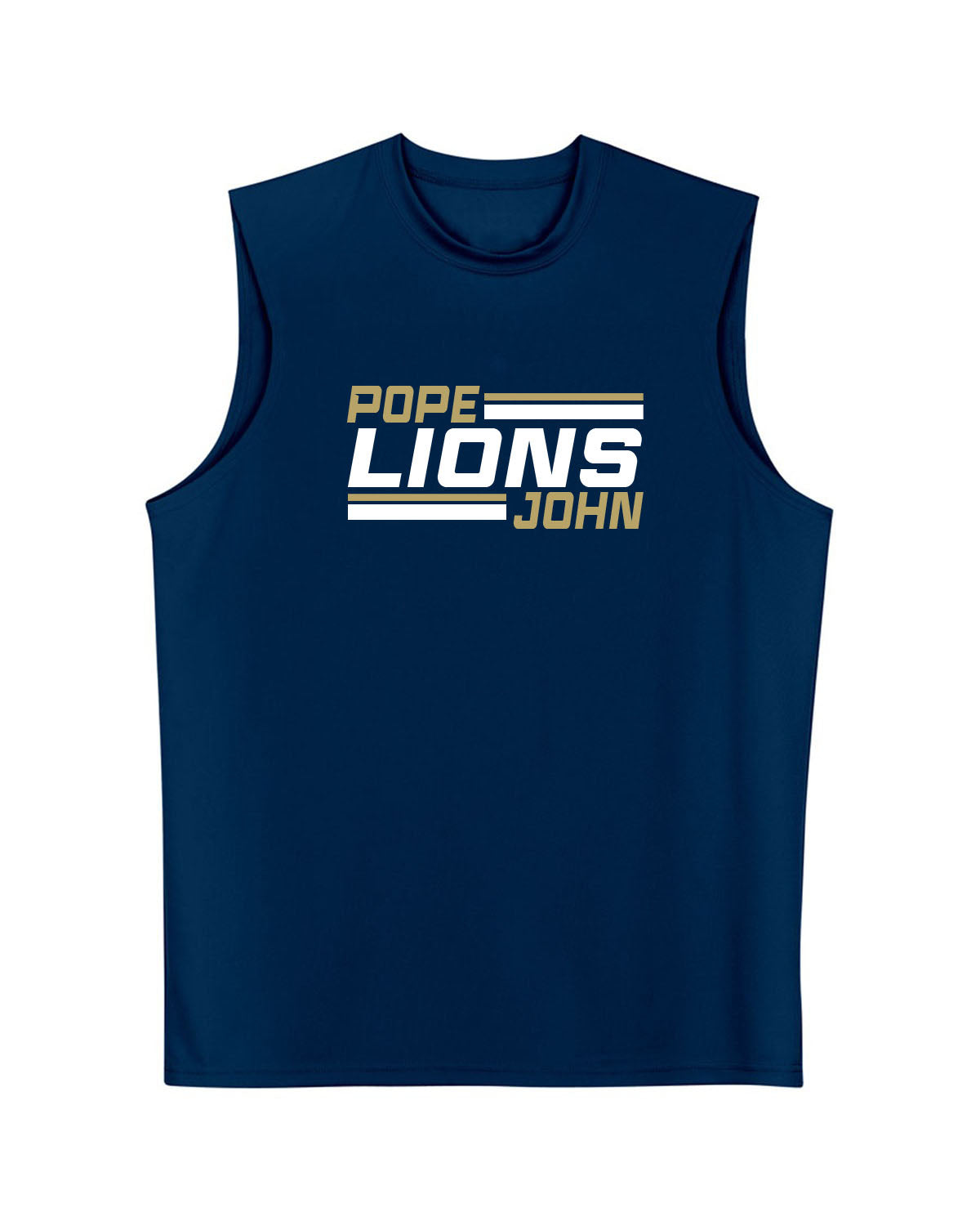 Pope John Cheer Design 5 Men's performance Tank Top