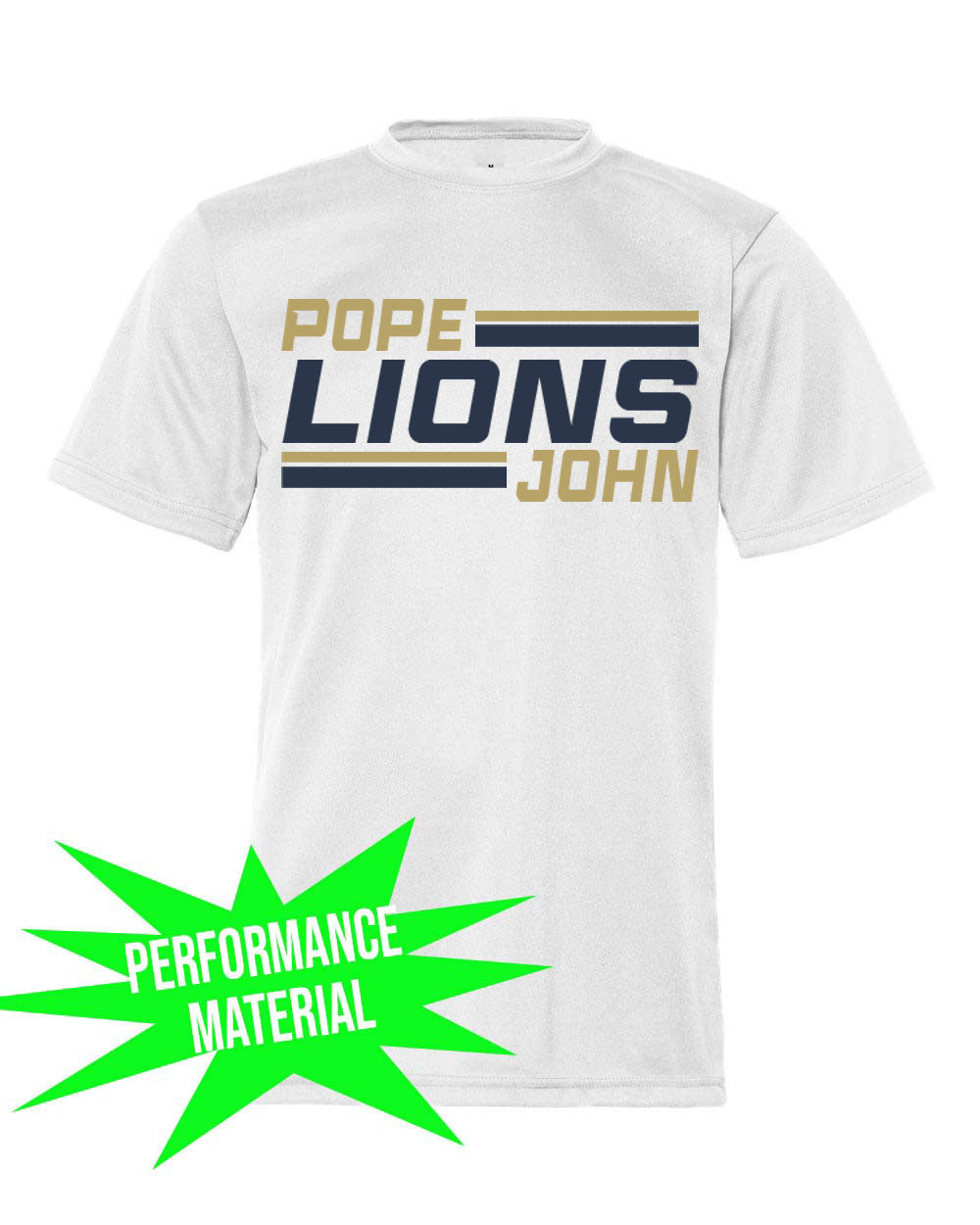 Pope John Cheer Performance Material design 5 T-Shirt