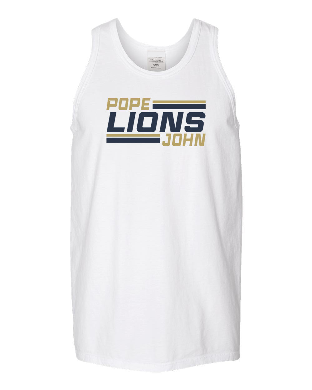 Pope John Cheer design 5 Muscle Tank Top
