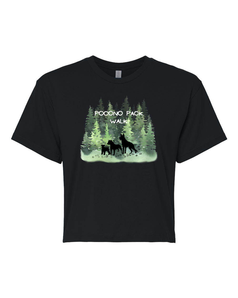 Pocono Pack design 1 Crop Top