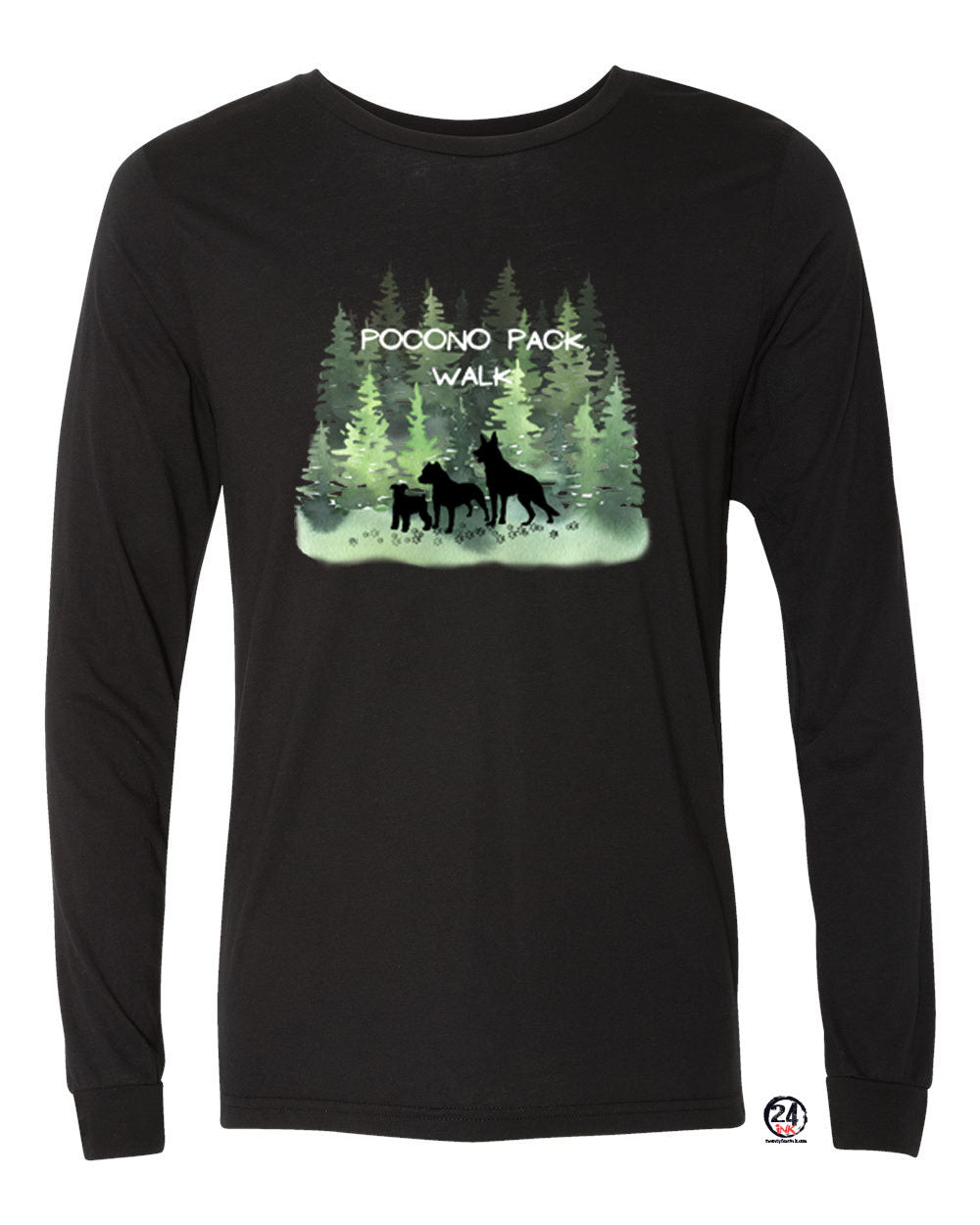 Pocono Pack Design 1 Long Sleeve Shirt