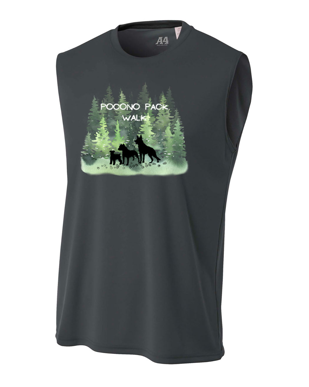 Pocono Pack Design 1 Men's Performance Tank Top