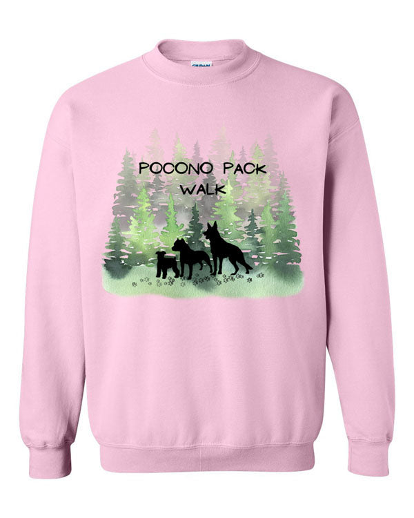 Pocono Pack Design 1 non hooded sweatshirt