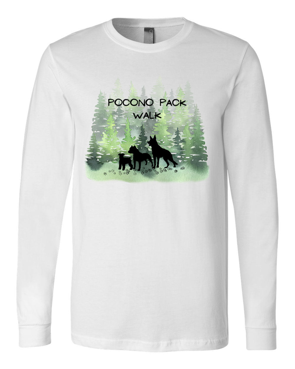 Pocono Pack Design 1 Long Sleeve Shirt