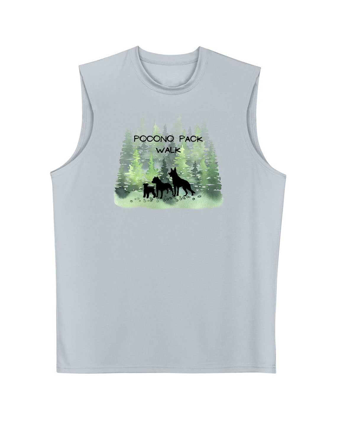Pocono Pack Design 1 Men's Performance Tank Top