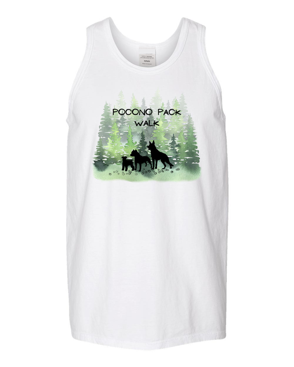 Pocono Pack design 1 Muscle Tank Top