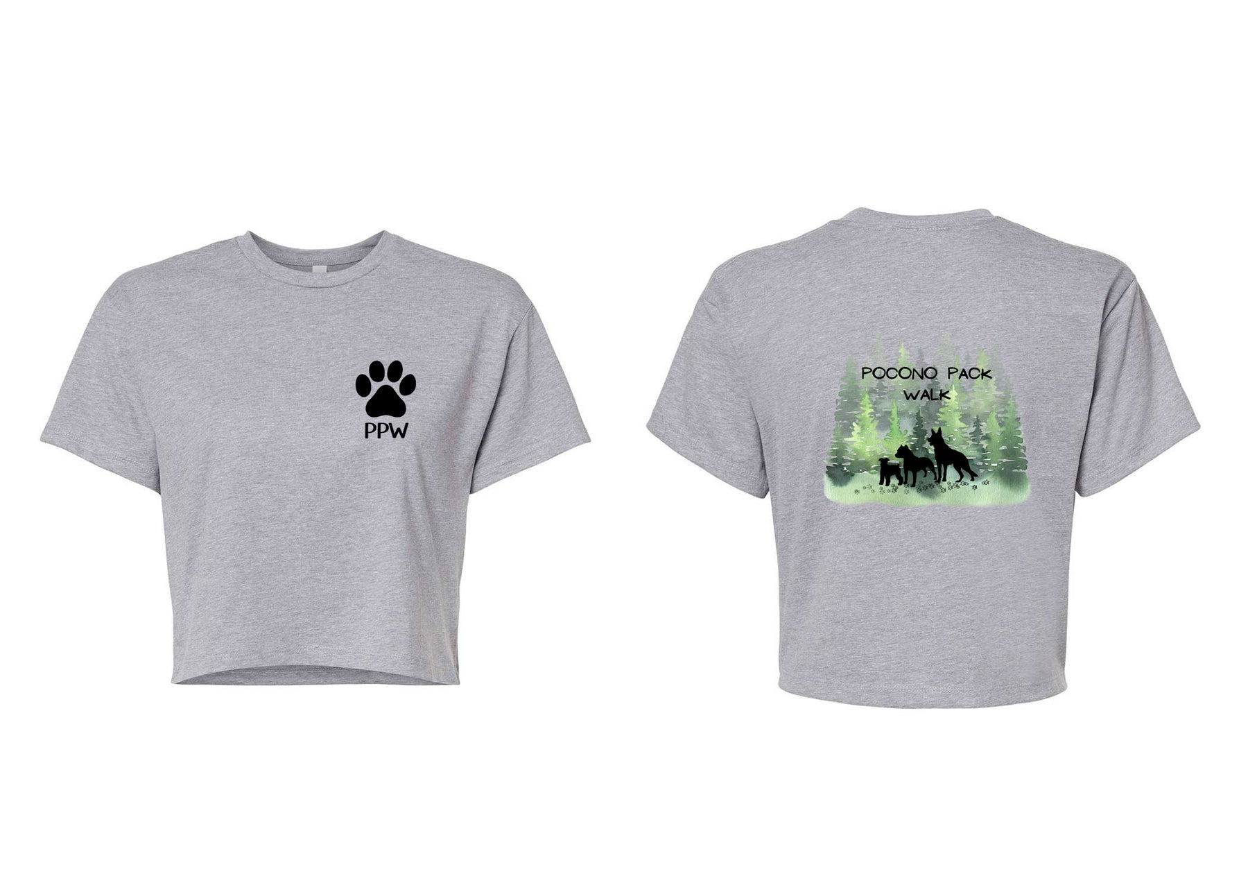Pocono Pack design 2 Crop Top