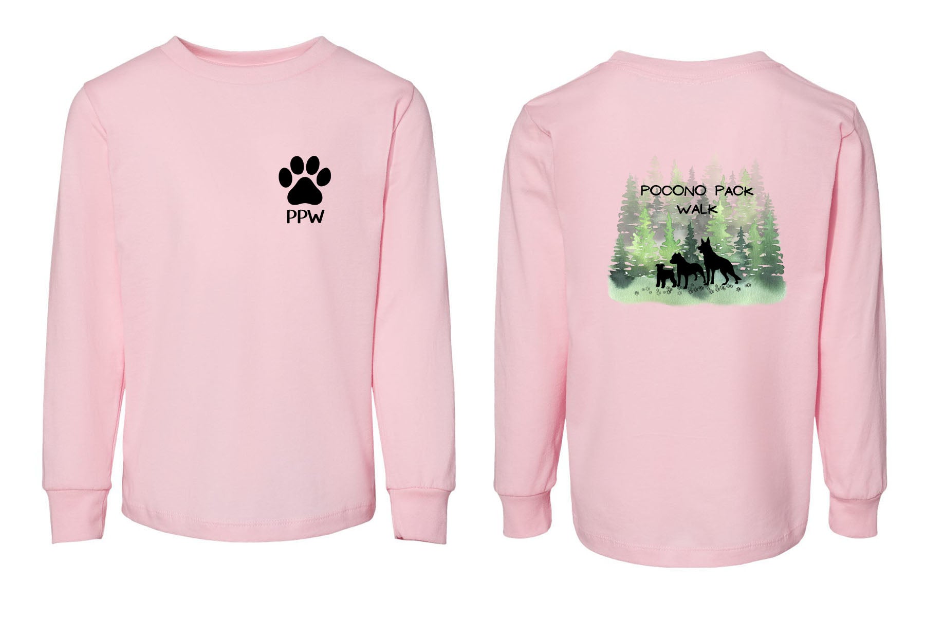Pocono Pack Design 2 Long Sleeve Shirt