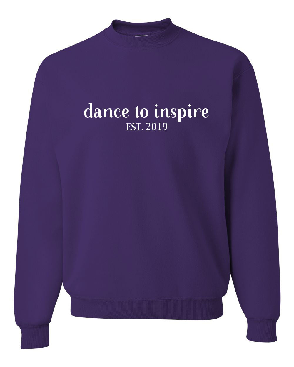 NJ Dance Design 20 non hooded sweatshirt