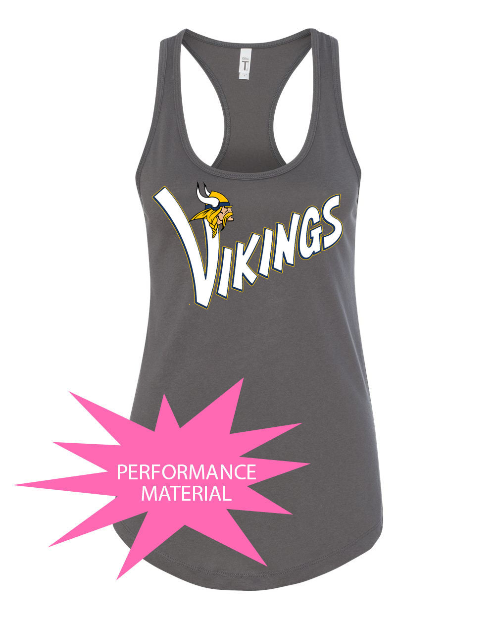 Rolling Hills Performance Racerback Tank Top Design 12