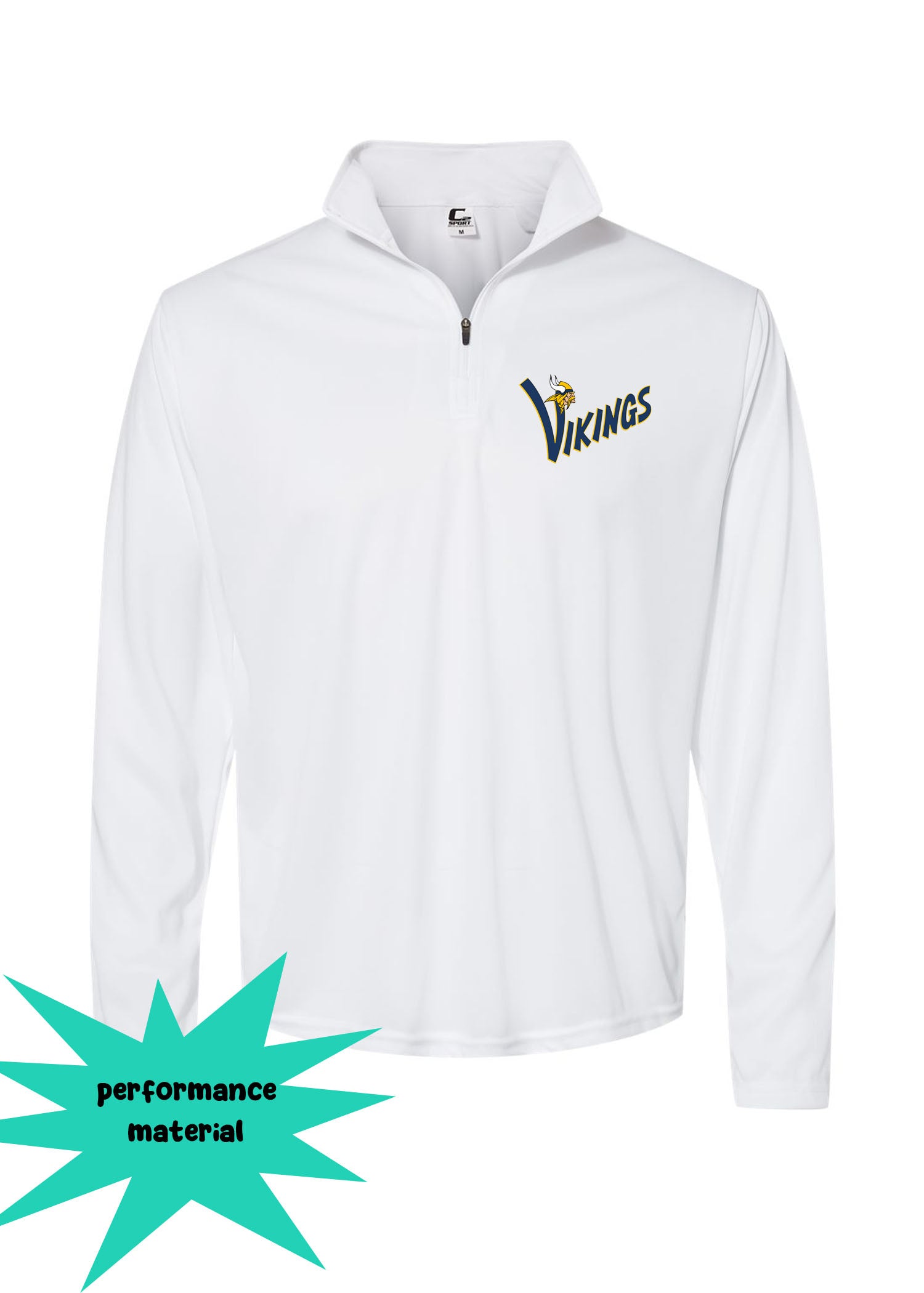 Rolling Hills Quarter Zip Long Sleeve Design 12