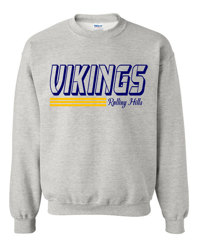 Rolling Hills Non Hooded Sweatshirt Design 7