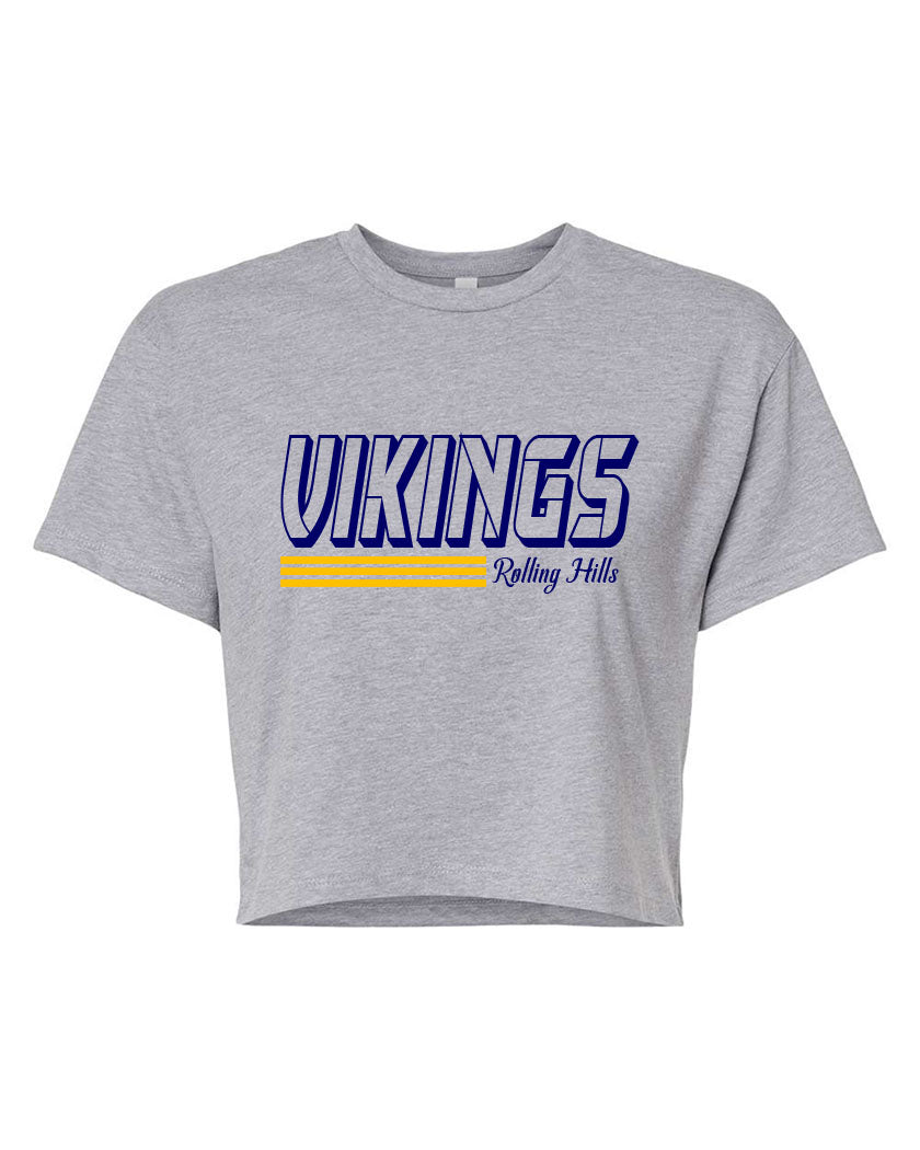 Rolling Hills Design 7 Crop Top