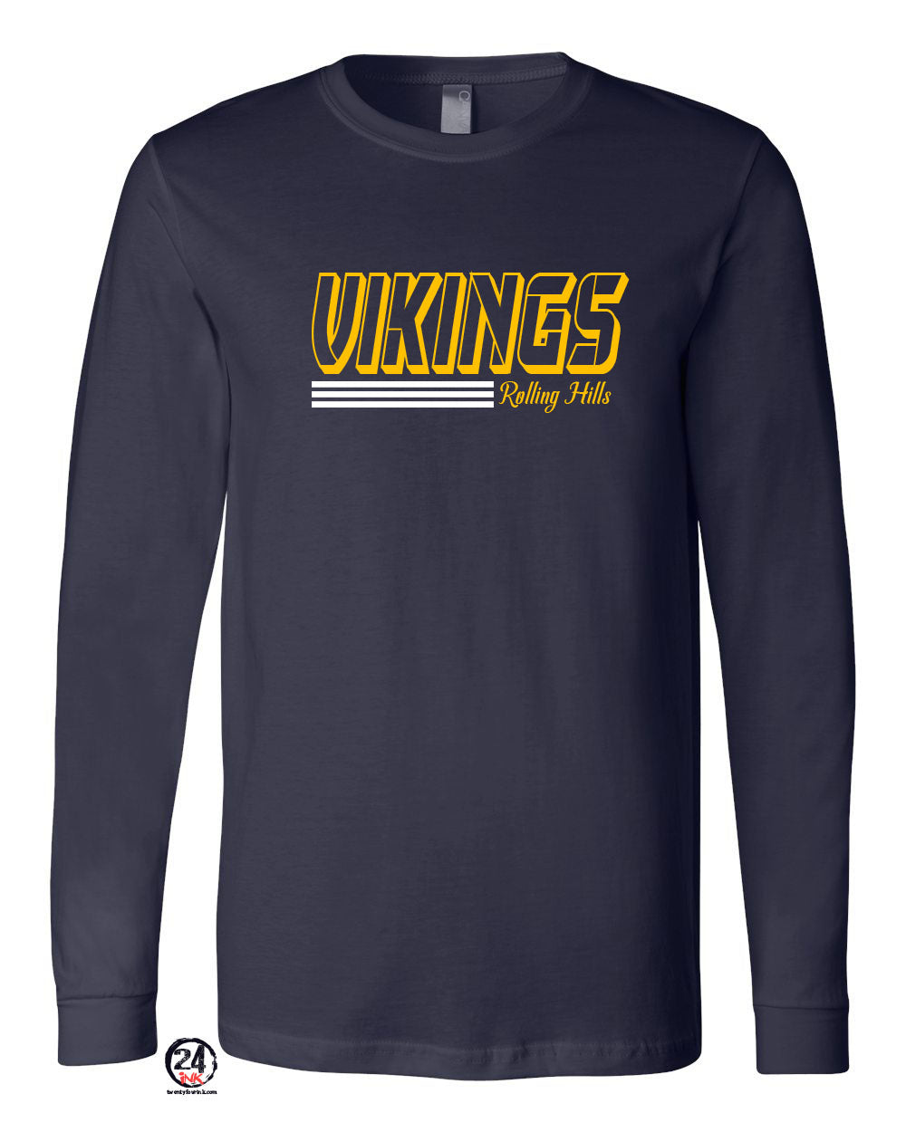 Rolling Hills Design 7 Long Sleeve Shirt