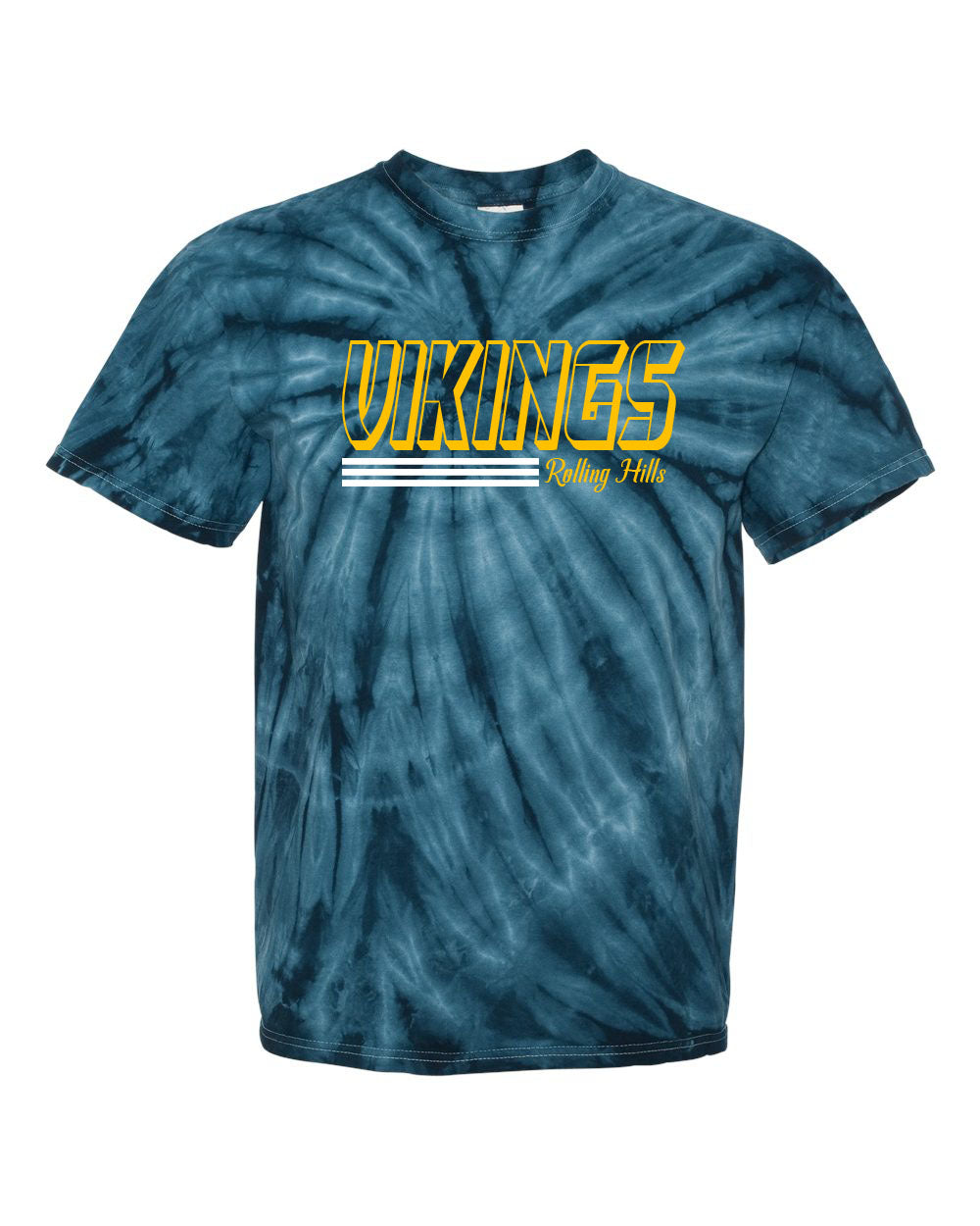 Rolling Hills Tie Dye t-shirt Design 7