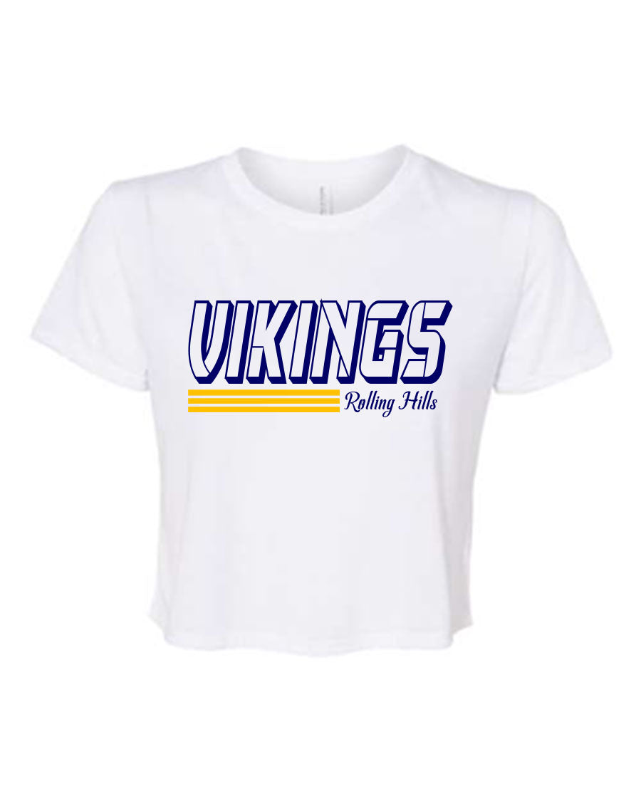 Rolling Hills Design 7 Crop Top