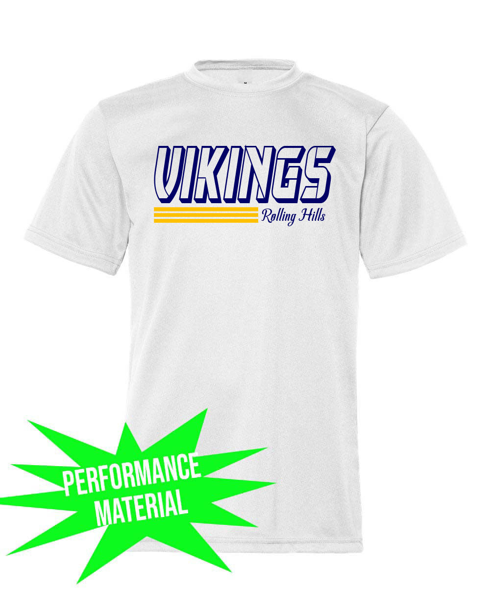 Rolling Hills Performance Material T-Shirt Design 7