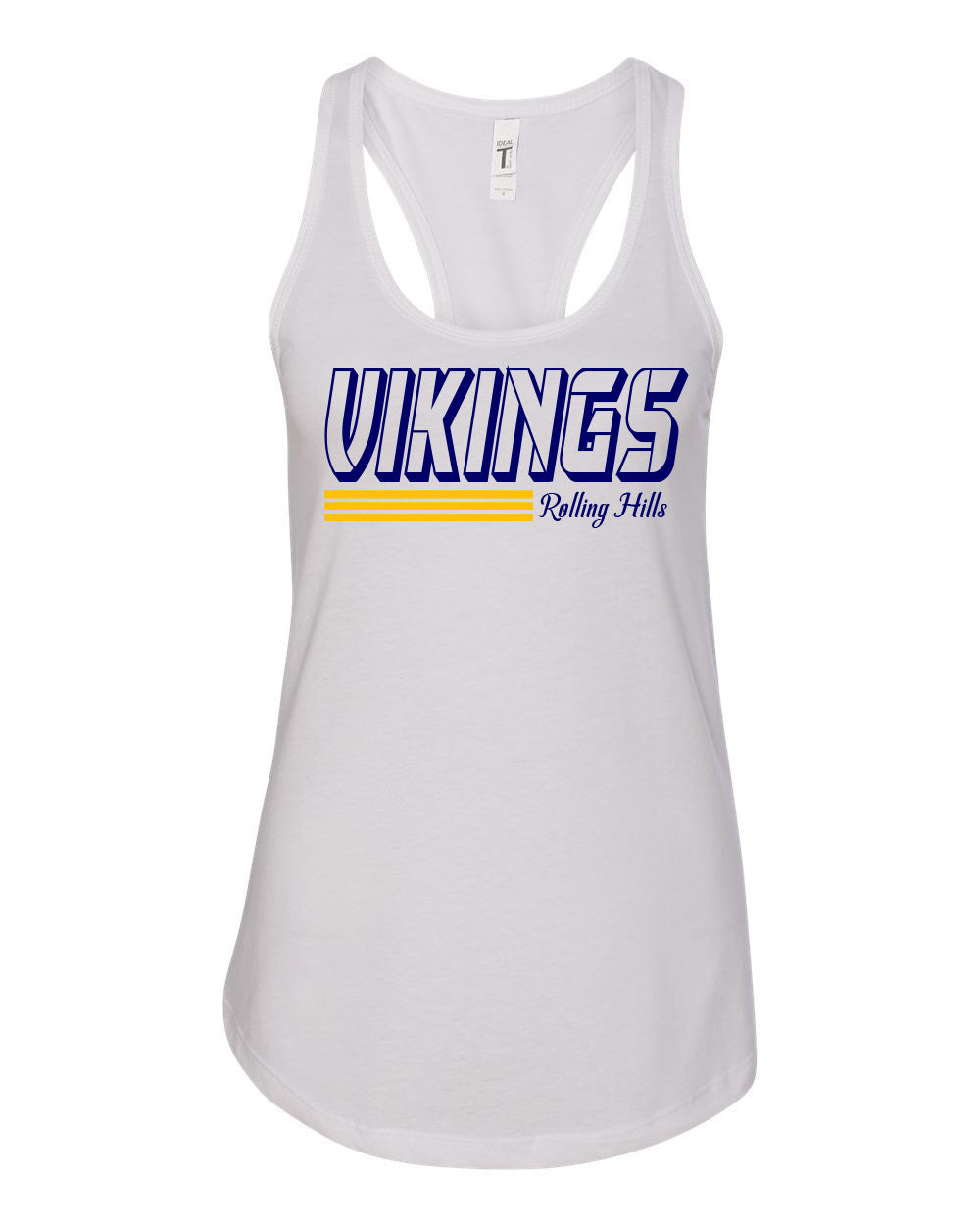 Rolling Hills Racerback Tank Top Design 7