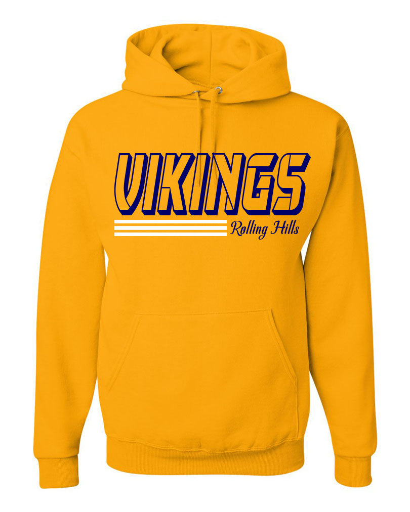 Rolling Hills Design 7 Hooded Sweatshirt