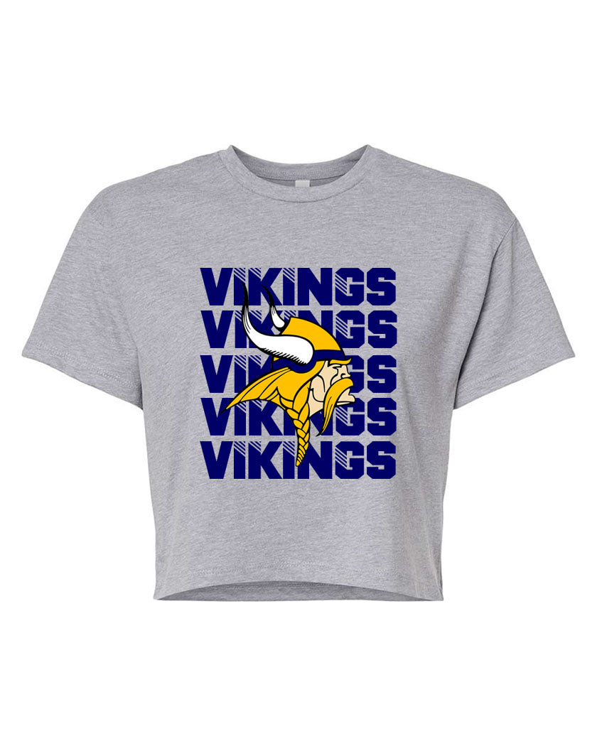 Rolling Hills Design 8 Crop Top