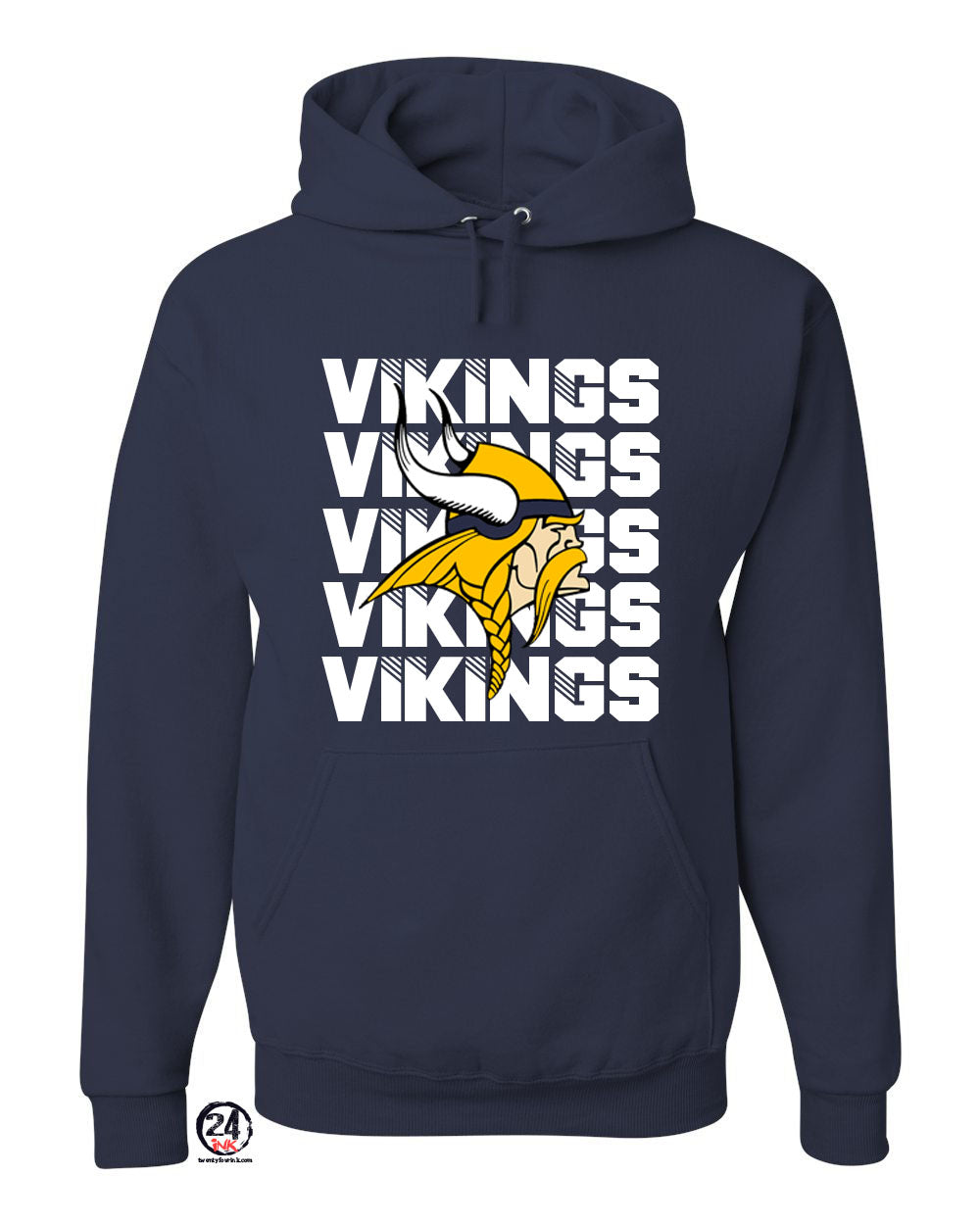 Rolling Hills Design 8 Hooded Sweatshirt