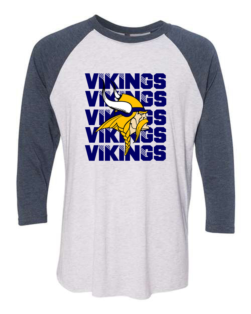 Rolling Hills Design 8 Raglan Shirt